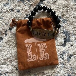 Lenny & Eva Bracelet with 'Let It Be' Charm